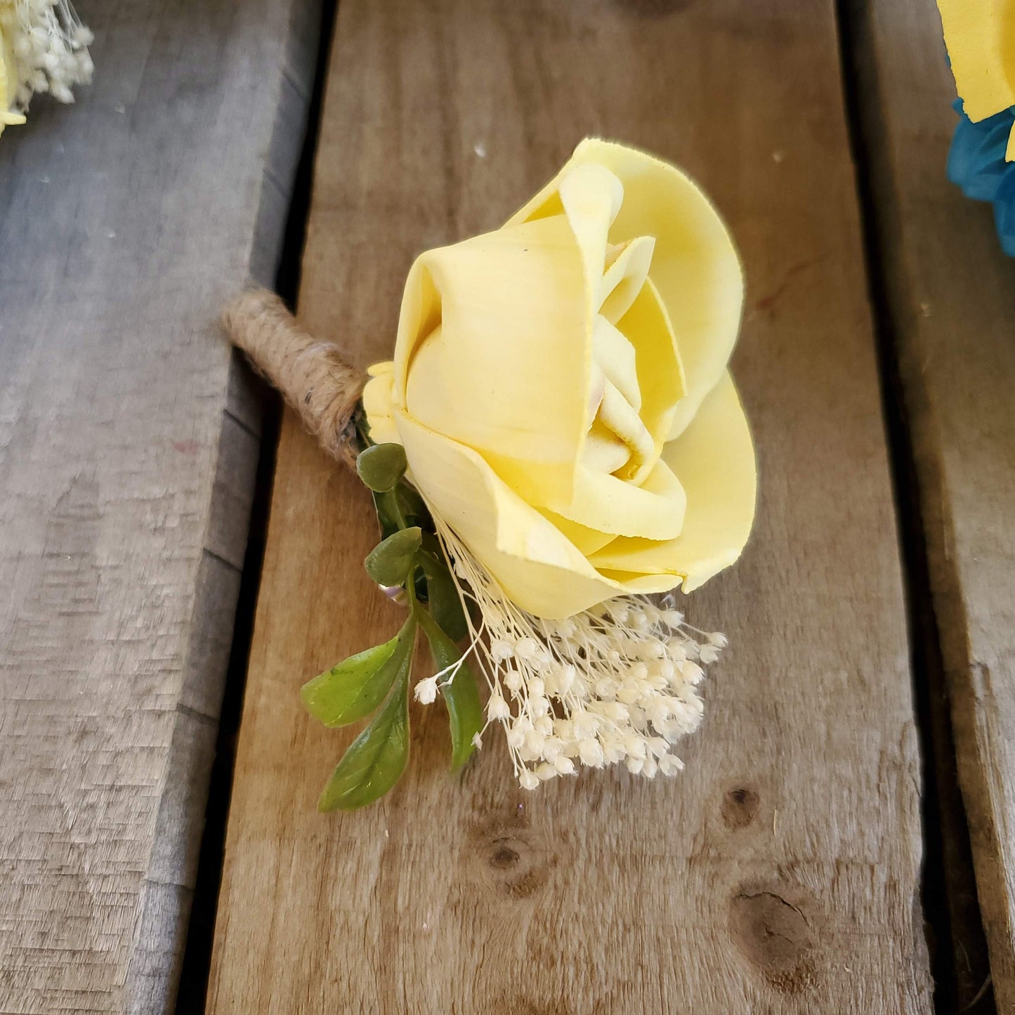 Wood Flower Boutonniere, Wooden Groom Boutonniere, Wood Boutonniere, Groomsmen Flowers, Wedding Flowers for Groom