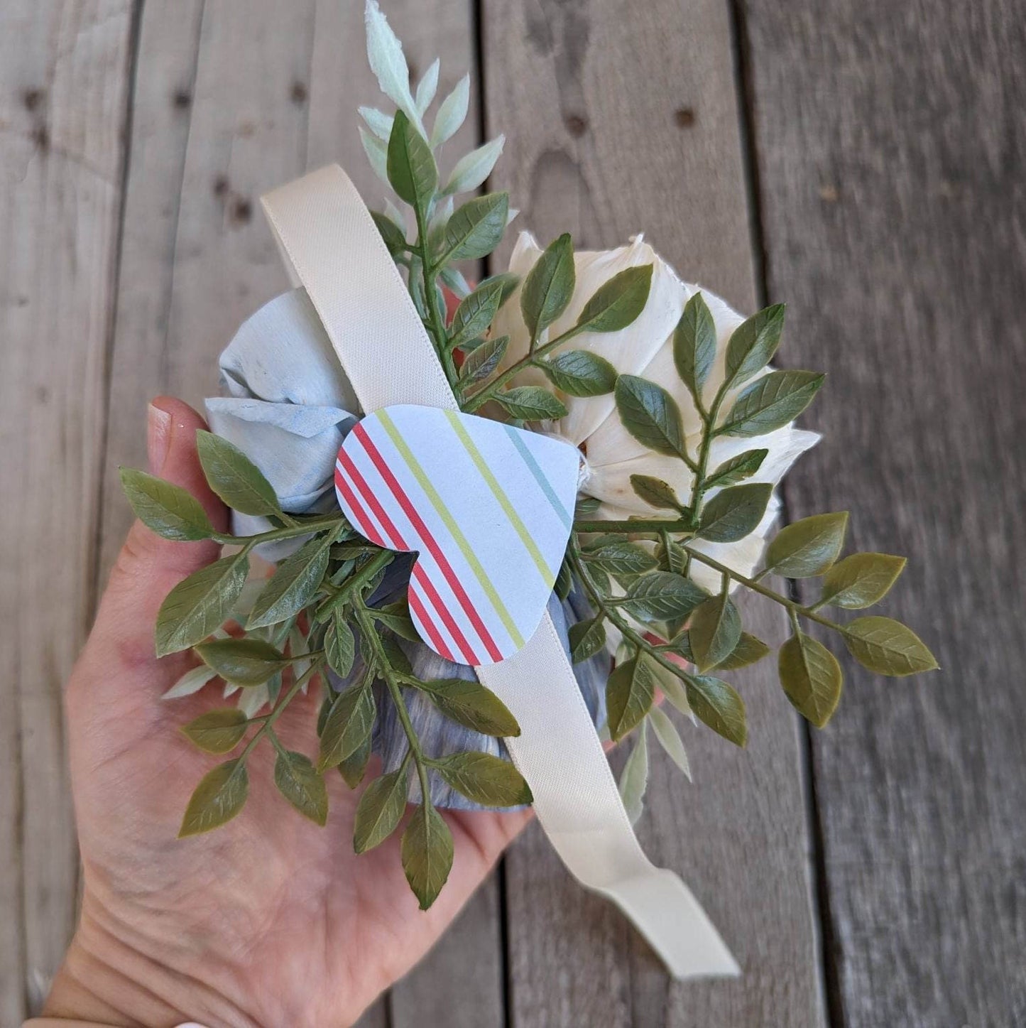Corsage and Boutonniere Set, Wood Flower Wrist Corsage for Prom, Wooden Flower Corsage for Wedding