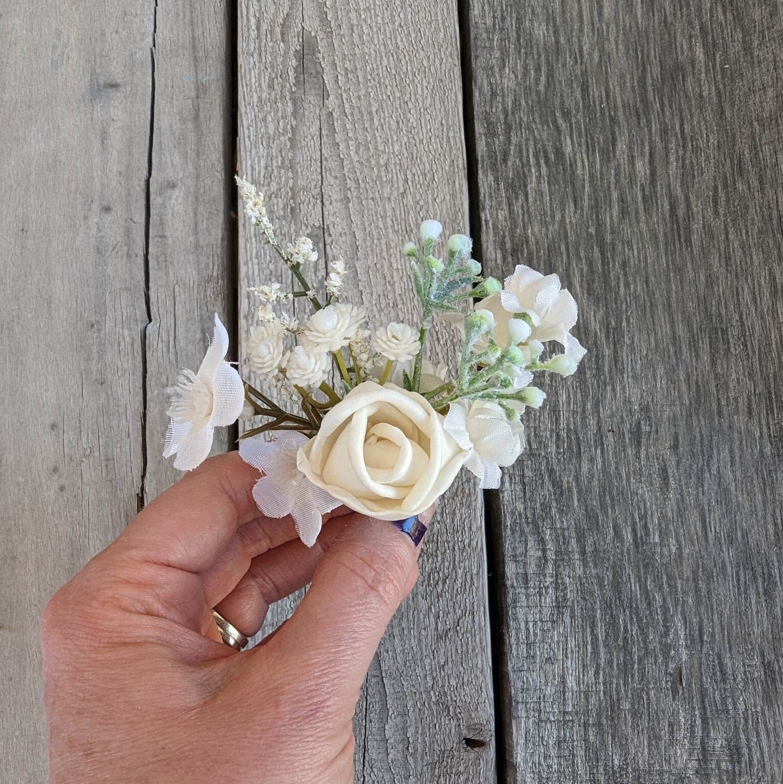 Wood Boutonniere, Wood Flower Boutonniere, Wooden Groom Boutonniere, Groomsmen Flowers, Wedding Flowers Groom & Groomsmen